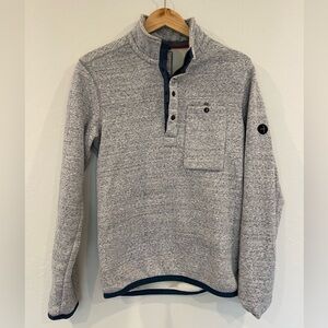 Relwen Polarpile Zip-mock Sweatshirt - rare!